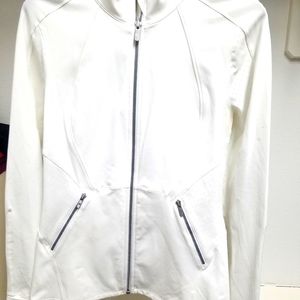 White Lululemon jacket